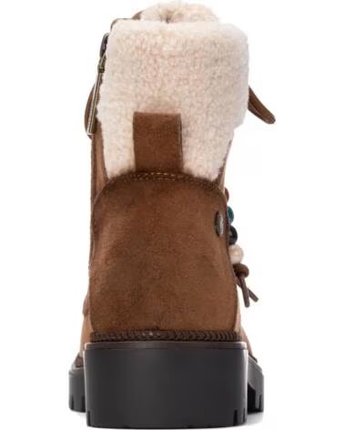 REFRESH BotIn de mujer 176247 Camel MARRóN