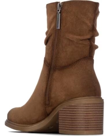 REFRESH BotIn de mujer 176299 Camel MARRóN