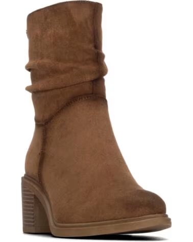 REFRESH BotIn de mujer 176299 Camel MARRóN