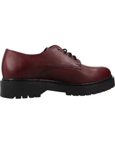 GEOX SAPATOS SOCIAIS FEMININO MODELO D BLEYZE COR BORDÔ C7005