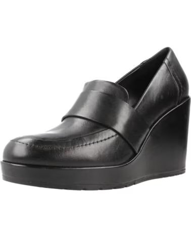 GEOX MOCASSINI DONNA D MANILVA NERO C9999