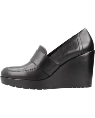 GEOX MOCASSINI DONNA D MANILVA NERO C9999