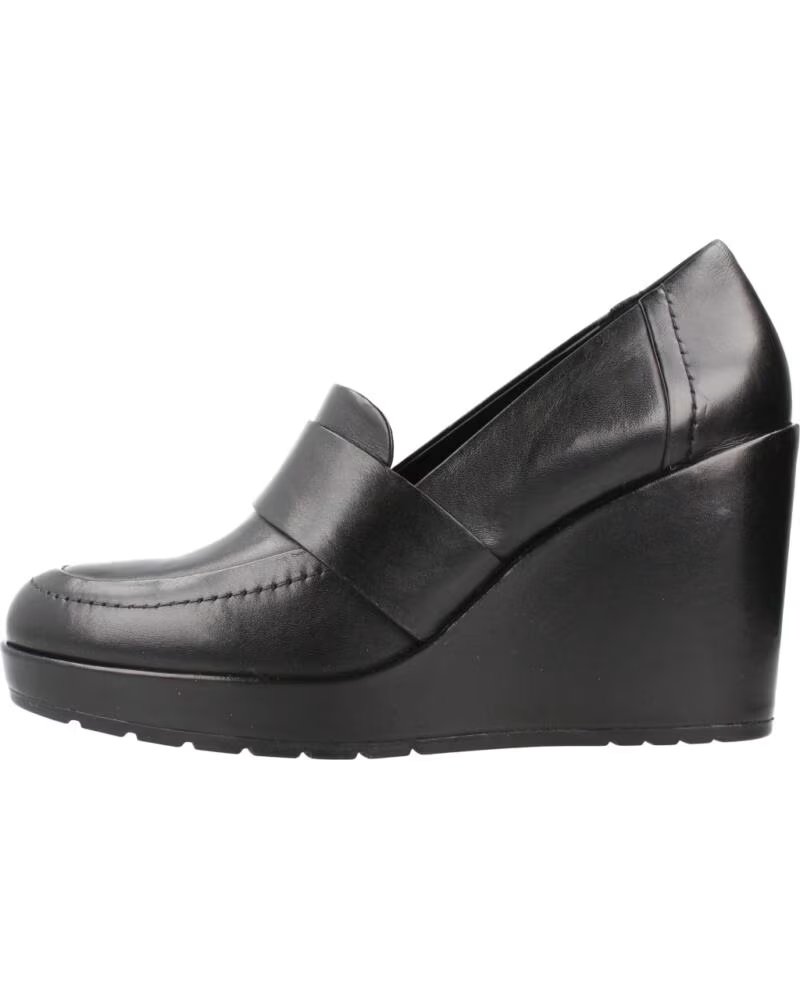 GEOX MOCASSINI DONNA D MANILVA NERO C9999