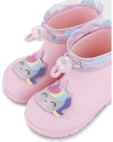 IGOR GUMMISTIEFEL W10359 MENDI EINHORN ROSA