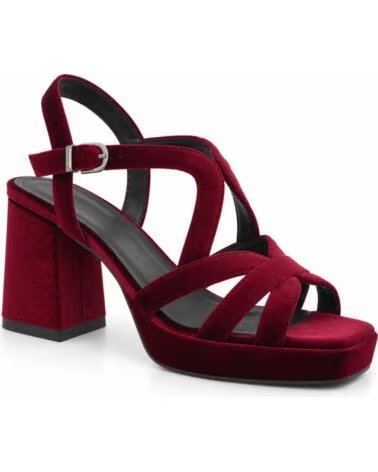 SANDALI CON TACCO ALTO MONTEVITA AVILA BURGUNDY