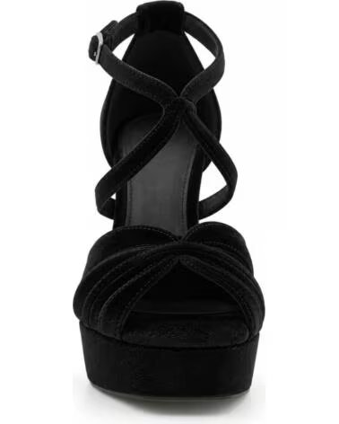 SANDALI CON TACCO MONTEVITA BARINA NERO BLACK
