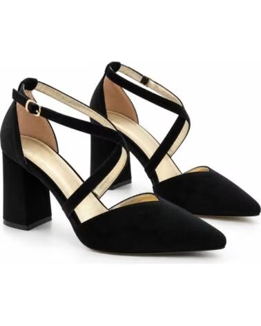 MONTEVITA BAEZA BLACK HIGH HEELS PUMPS