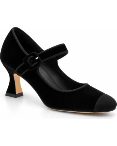 MONTEVITA BELLAGIO SCHWARZE SAMT PUMPS BLACK