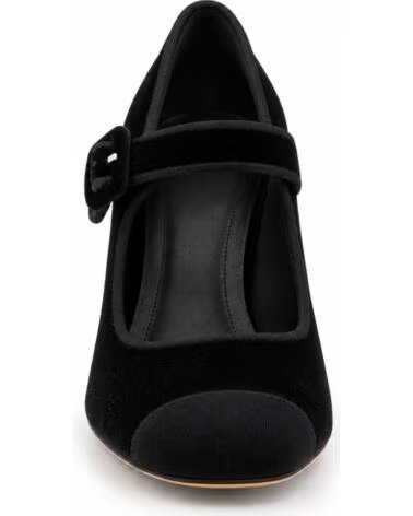 MONTEVITA BELLAGIO SCHWARZE SAMT PUMPS BLACK