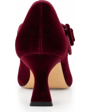 MONTEVITA SAMT HIGH HEELS BELLAGIO BURGUNDER BURGUNDY