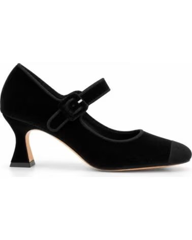 MONTEVITA BELLAGIO SCHWARZE SAMT PUMPS BLACK