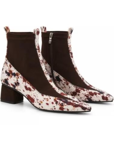 STIVALETTI CON TACCO MONTEVITA BOLONIANA MARRONE BROWN