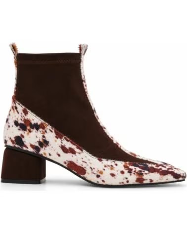 STIVALETTI CON TACCO MONTEVITA BOLONIANA MARRONE BROWN