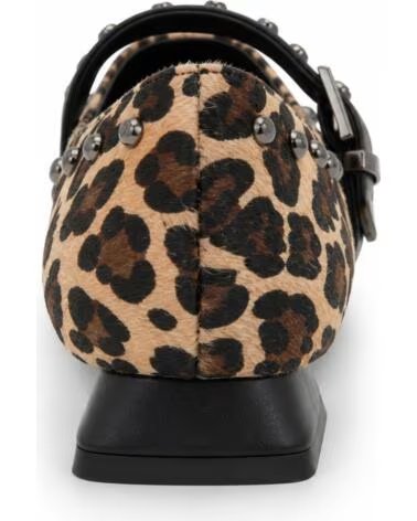MONTEVITA BRISTOLZA SCARPE BASSE TAUPE ANIMAL PRINT