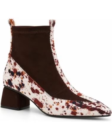 STIVALETTI CON TACCO MONTEVITA BOLONIANA MARRONE BROWN