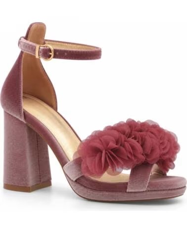 SANDALI CON TACCO MONTEVITA CAPRIZA ROSA PINK