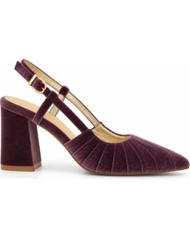MONTEVITA CASCAISNA DÉCOLLETÉ IN VELLUTO VIOLA PURPLE