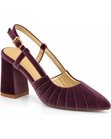 MONTEVITA CASCAISNA DÉCOLLETÉ IN VELLUTO VIOLA PURPLE