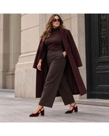 MONTEVITA CASCAISNA DÉCOLLETÉ IN VELLUTO BORDEAUX BURGUNDY