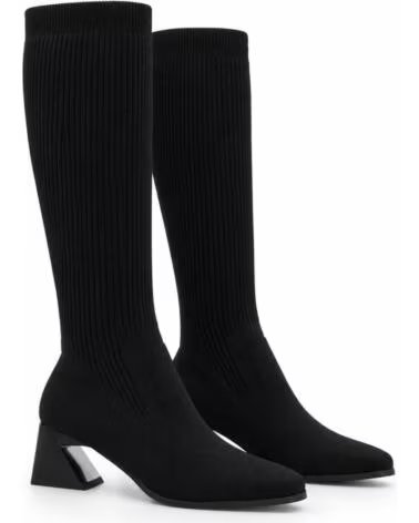 STIVALI ALTI MONTEVITA CORDOBA BLACK CON TACCO