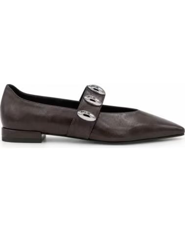 MONTEVITA COMILLASNA BRAUNE FLACHE SCHUHE BROWN
