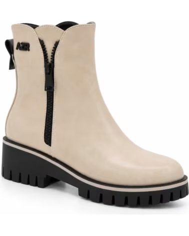 STIVALETTI CON TACCO MONTEVITA FARONA BEIGE