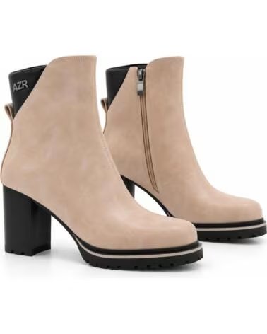 MONTEVITA FLORENCIA STIVALETTI CON TACCO BEIGE