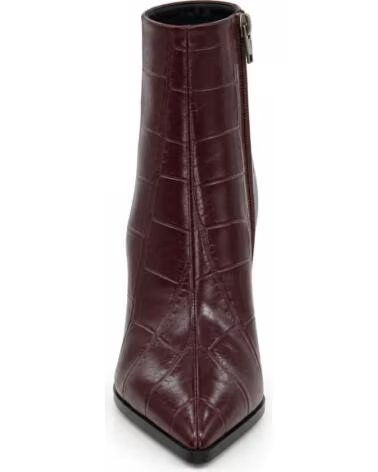 MONTEVITA GANDIANA STIVALETTI CON TACCO BORDEAUX BURGUNDY