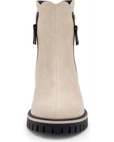 STIVALETTI CON TACCO MONTEVITA FARONA BEIGE