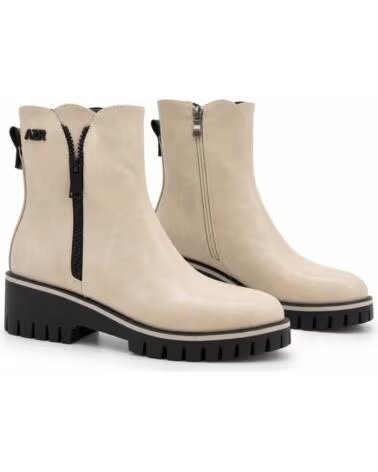 STIVALETTI CON TACCO MONTEVITA FARONA BEIGE