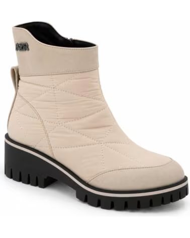 MONTEVITA IBIZA STIVALETTI DA DONNA IN BIANCO SPORCO WHITE