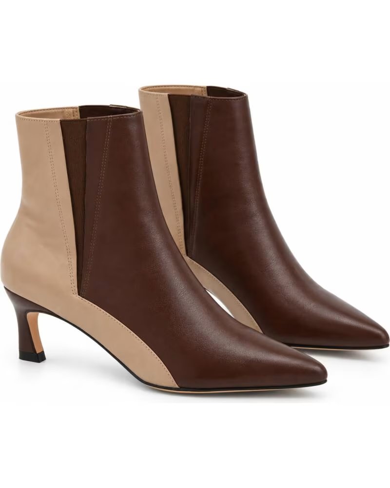 MONTEVITA BOTINS JEREZNA CASTANHO E BEGE BROWN