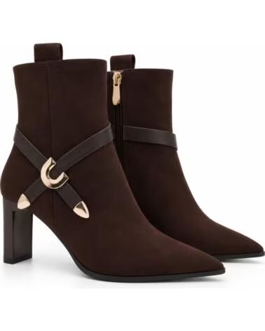 MONTEVITA LORETOZA STIEFEL MIT ABSATZ BRAUN BROWN