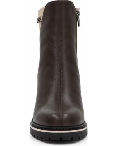 MONTEVITA FLORENCIA STIVALETTI CON TACCO MARRONI BROWN