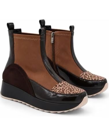 MONTEVITA LISBOANA BROWN BRAUNE STIEFELETTEN