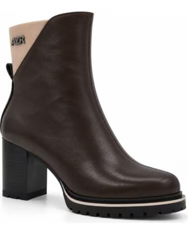 MONTEVITA FLORENCIA STIVALETTI CON TACCO MARRONI BROWN