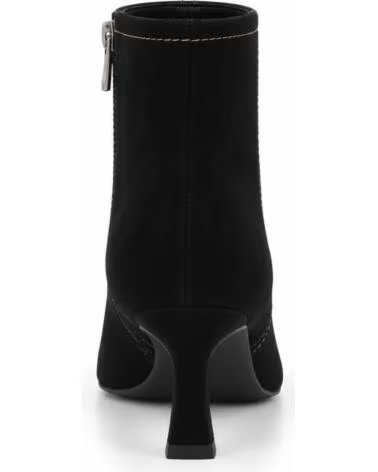 MONTEVITA LUCCANA BOTAS DE SALTO EM CAMURÇA PRETA BLACK
