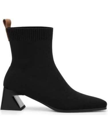 MONTEVITA MARBELLAZA SCHWARZE STIEFELETTEN MIT ABSATZ BLACK