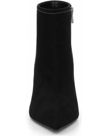 MONTEVITA LUCCANA BOTAS DE SALTO EM CAMURÇA PRETA BLACK