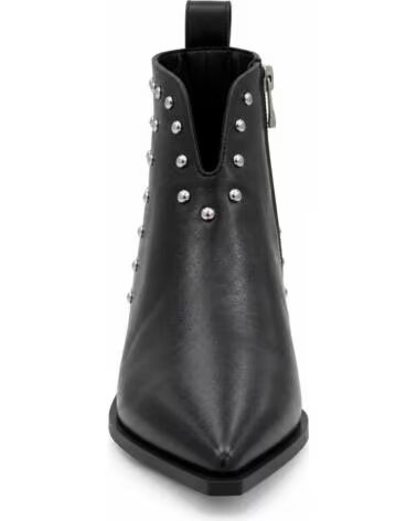 MONTEVITA LECCEZA BOTAS PRETAS COM TACHAS E BICO FINO BLACK