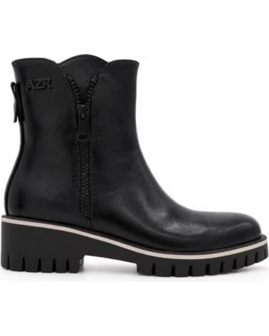 MONTEVITA FARONA STIVALETTI IN PELLE NERI DA DONNA BLACK