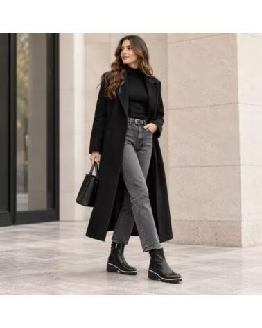 MONTEVITA FARONA STIVALETTI IN PELLE NERI DA DONNA BLACK