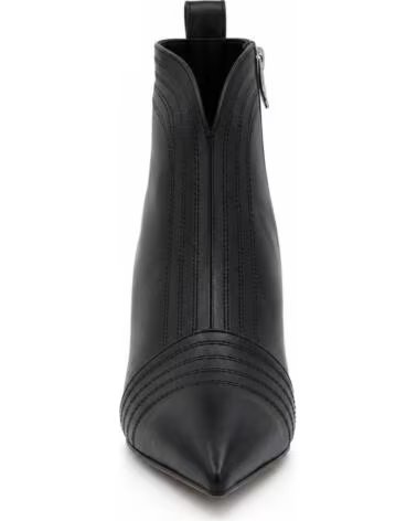 MONTEVITA LIVORNO BLACK BOTINS EM PELE PRETA PARA MULHER