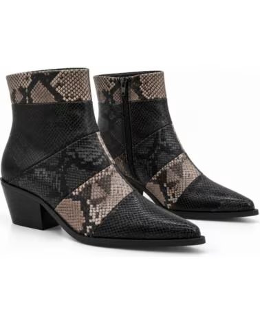 MONTEVITA STIEFELETTEN NIZA SCHWARZ BLACK