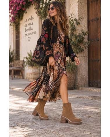MONTEVITA MILANZA TAUPE STIEFELETTEN