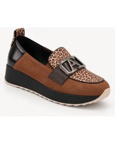 MONTEVITA MOCASINES CASUALES DE MUJER OSUNAZA BROWN