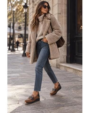 MONTEVITA MOCASINES CASUALES DE MUJER OSUNAZA BROWN