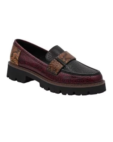 MOCASSINS MONTEVITA PAVIANA BURGUNDY