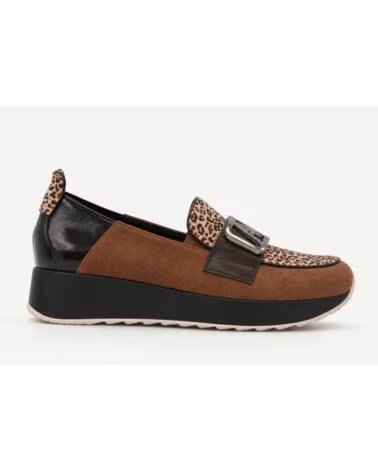 MONTEVITA MOCASINES CASUALES DE MUJER OSUNAZA BROWN