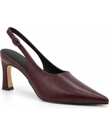 MONTEVITA SLINGBACK HIGH HEELS SANTANDERZA BURGUND BURGUNDY